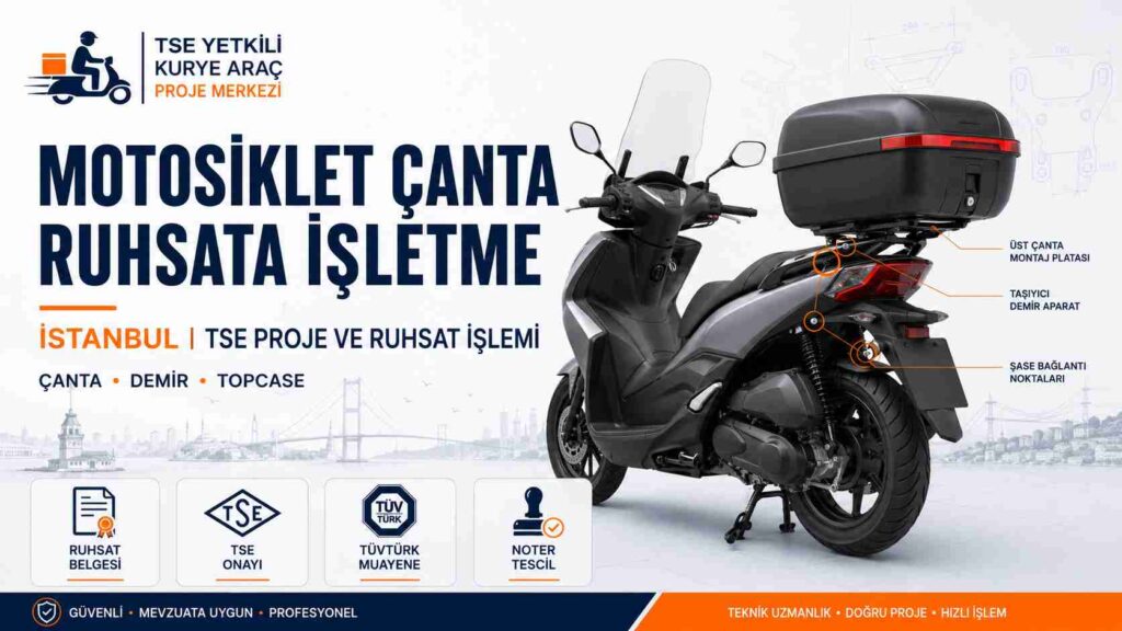 Motosiklet Çanta Ruhsata İşletme