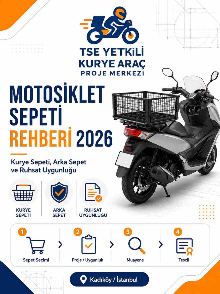 Motosiklet sepeti rehberi – kurye sepeti ve ruhsat uygunluğu