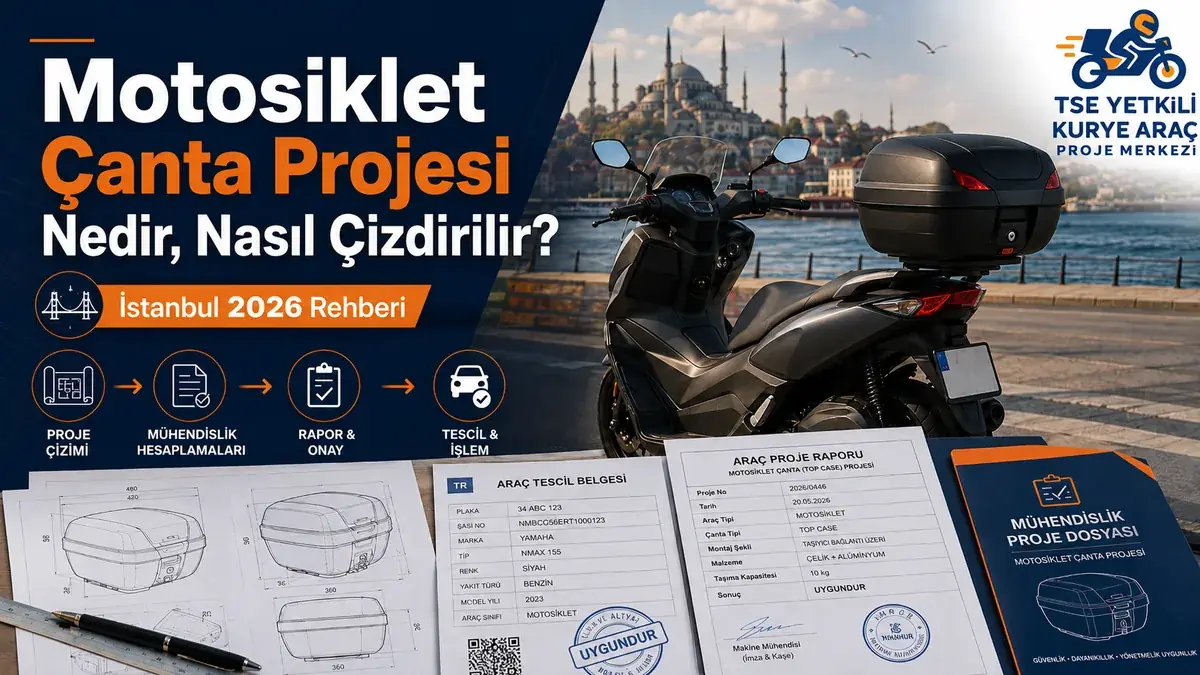 Motosiklet Çanta Projesi Nedir Nasıl Çizdirilir 2026 İstanbul motosiklet çanta projesi
